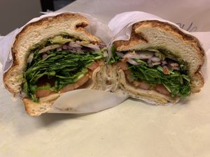 Divine love (turkey pesto)  at SubVegan Sandwiches in Santa Ana