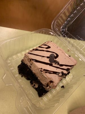 Chocolate espresso cake  at SubVegan Sandwiches in Santa Ana