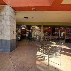 Front of restaurant, downstairs. at SubVegan Sandwiches in Santa Ana