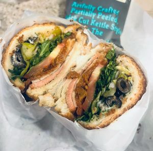   at SubVegan Sandwiches in Santa Ana