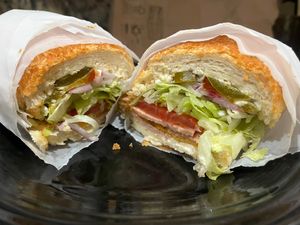   at SubVegan Sandwiches in Santa Ana