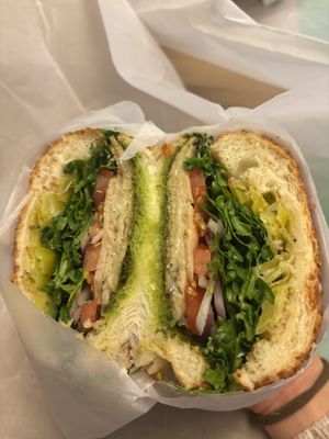   at SubVegan Sandwiches in Santa Ana