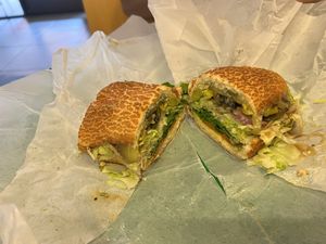   at SubVegan Sandwiches in Santa Ana