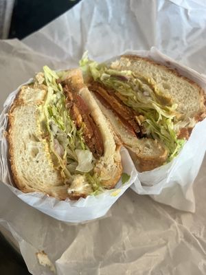 Vegan Corned Beef Sandwich (10/10)  at SubVegan Sandwiches in Santa Ana
