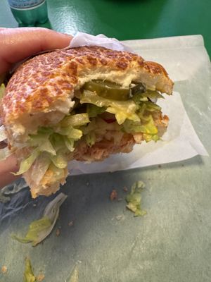 Immaculate the Club with delicious bread  at SubVegan Sandwiches in Santa Ana