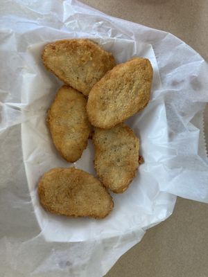 Chick’n nuggets  at Mug & Mallet in Ocean City