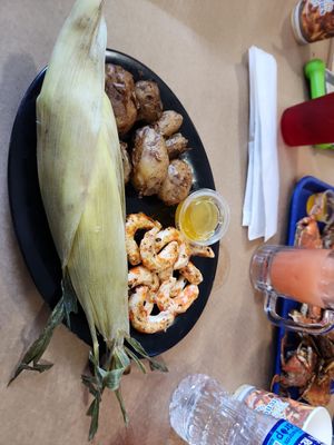 Shrimpless Entree at Mug & Mallet in Ocean City