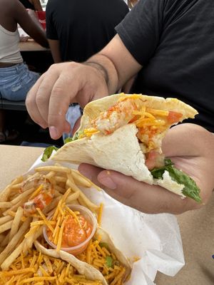 Shrimpless tacos  at Mug & Mallet in Ocean City