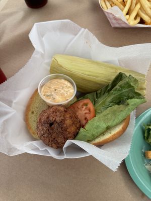 Crabless cake  at Mug & Mallet in Ocean City