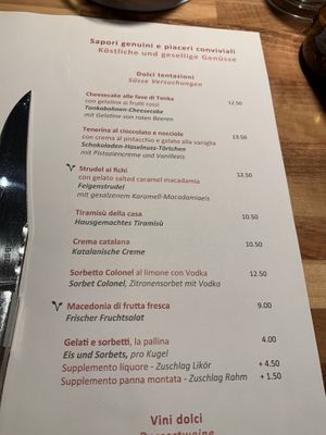   at Perbacco in Locarno