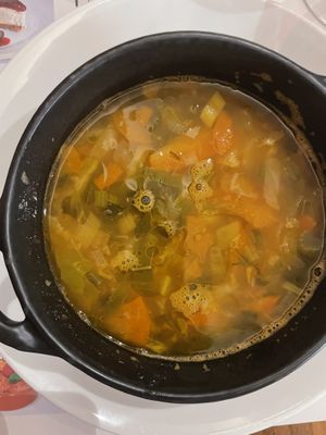 Minestrone  at Perbacco in Locarno