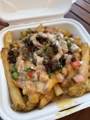 Loaded fries  at Project Pollo in Katy