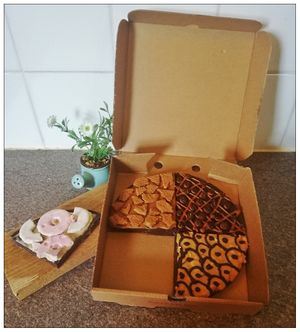 Chocolate Pizza at Lollipotts in Rossendale