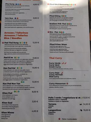  at Thai Rico in Barcelona