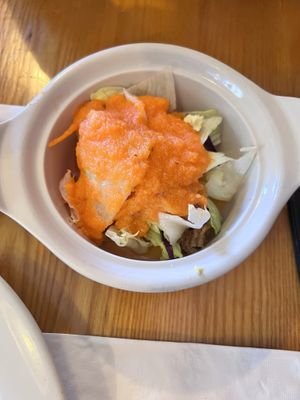 Pineapple salad   at Asia Cuisine in Ithaca