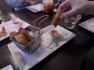 Spring rolls  at Mai Thai in Steamboat Springs