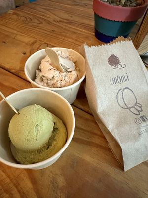 Matcha gelato 🤤   at Chichili in San Francisco