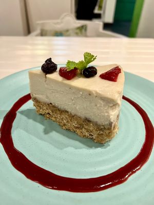 Cashewberry Cheesecake  at Santé Spa Cuisine in Bangalore