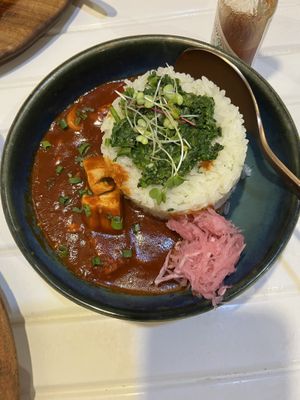 Korean Tofu Bowl  at Santé Spa Cuisine in Bangalore