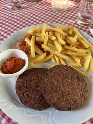 3 vegan options   at Konoba Roki in Vodice