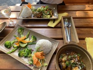 Amazing main dishes  at Aroma 33 in Berlin