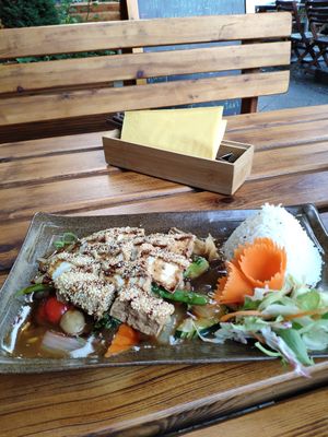 Tofu Sesam at Aroma 33 in Berlin