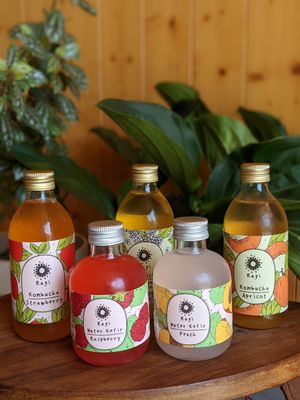 Summer Kombucha and Water Kefir at Ragi in Lutry