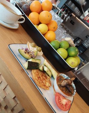 Hummus was great! at Wilten in Innsbruck