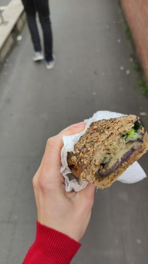 Panini at Matata Caffè in Rome