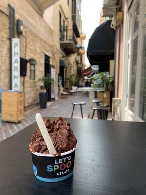   at Let's Spoon in Crete