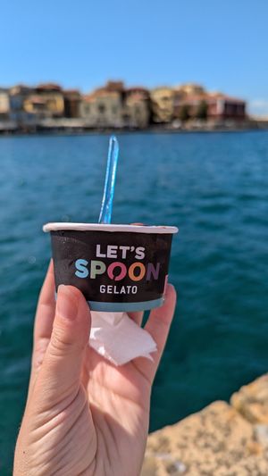  at Let's Spoon in Crete