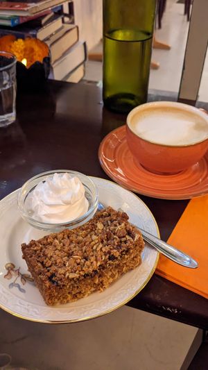 Islandic crumble at Gudrun's Goodies in Copenhagen