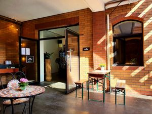 Entrance at Remé in Dusseldorf