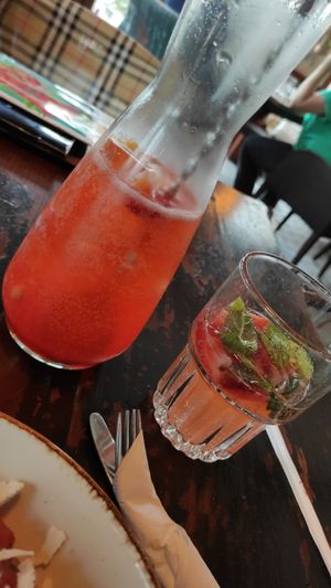 Lemoniada truskawkowa at Happy Bar & Grill in Burgas