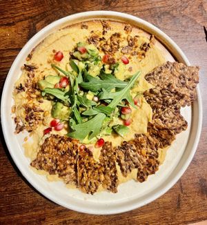 Avocado hummus💚  at Happy Bar & Grill in Burgas
