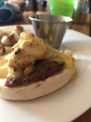 Vegan Benny at The Wallflower Modern Diner in Vancouver