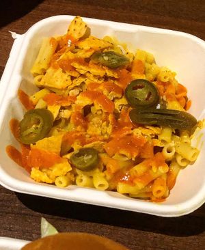Spicy mac n cheese at The Vegan Kitchen in Birmingham