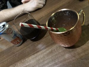 Karma cola & mojito at The Vegan Kitchen in Birmingham