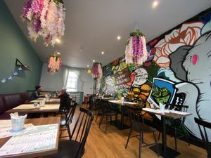 Room on the second floor  at The Vegan Kitchen in Birmingham