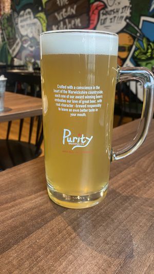 Purity IPA #Veganuary at The Vegan Kitchen in Birmingham