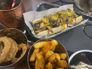 Butter me up cheezesteak  at The Vegan Kitchen in Birmingham