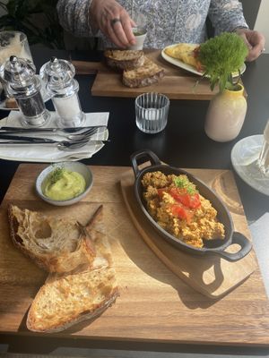 Vegan Egg with Sourdough  at Lokal Vier  in Hannover