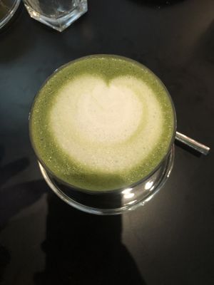 Matcha Latte at Lokal Vier  in Hannover