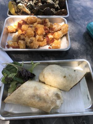 Jerk wrap   at Freya's Diner in St Petersburg