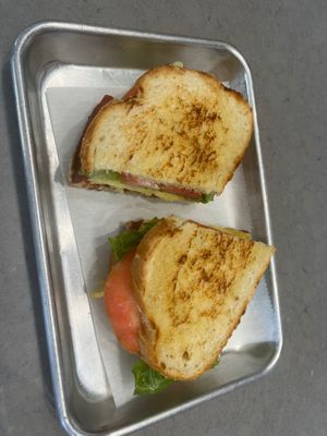 Vegan BLT at Freya's Diner in St Petersburg