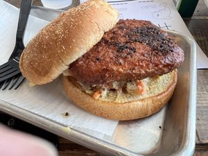 Nashville “Chicken” Sandwich  at Freya's Diner in St Petersburg