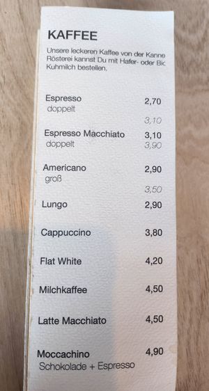Das Angebot at Café Aivilo in Lingen