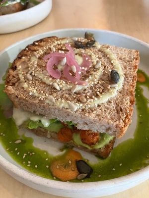 sandwich at Café Aivilo in Lingen