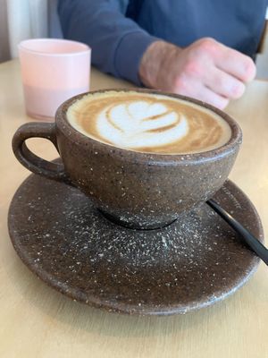 good coffee but hate these light cups regardless the sustainability at Café Aivilo in Lingen