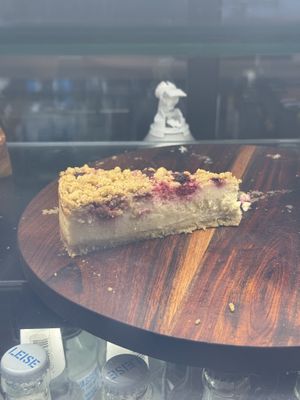 cheesecake vegan  at Café Aivilo in Lingen
